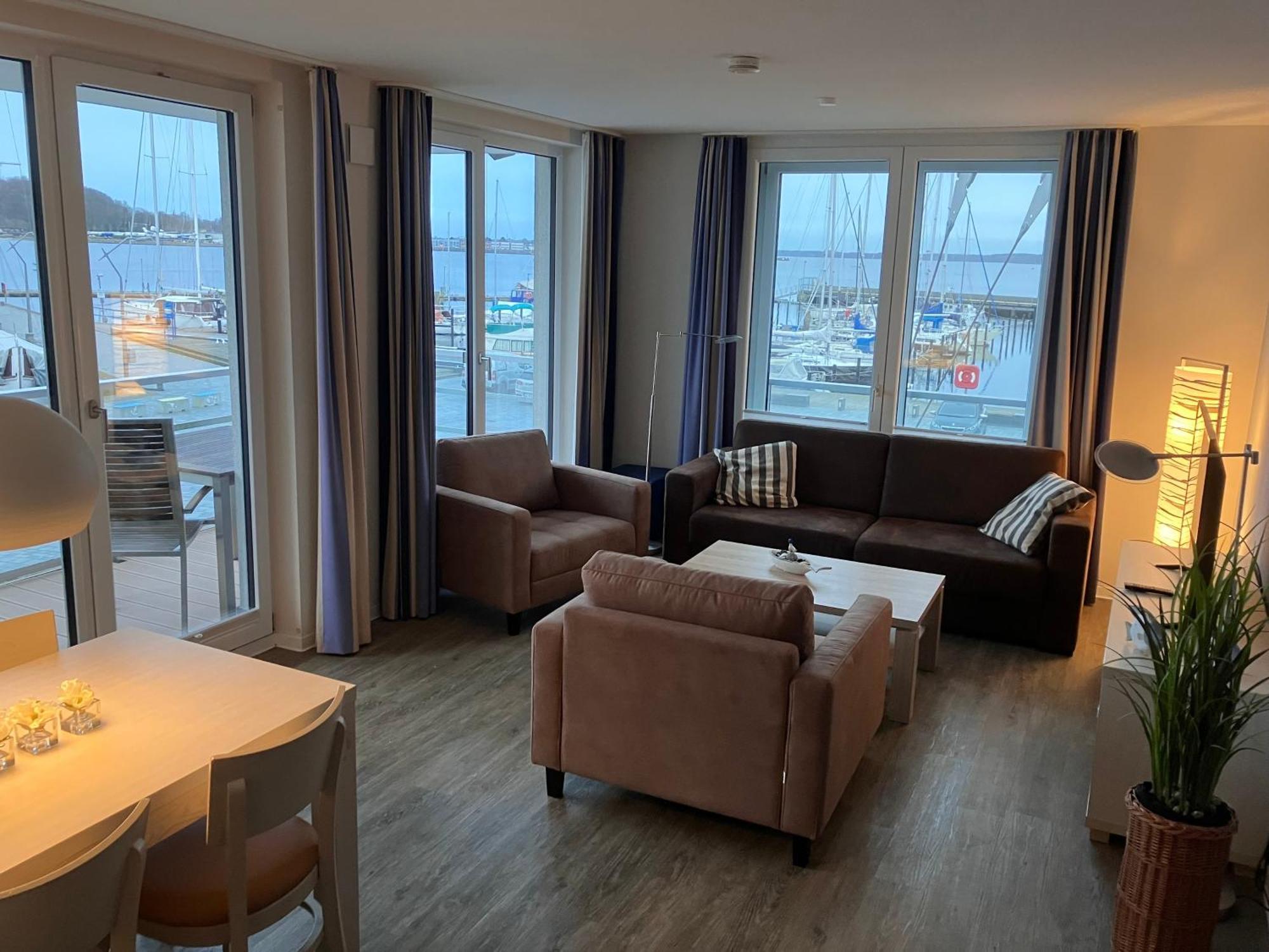 Apartment 10 - "Borbyblick" - Blickrichtung Hafen Und Offene See Eckernförde Екстериор снимка